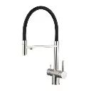 Grifería De Cocina Kitchen Caño Extra Alto Extraíble