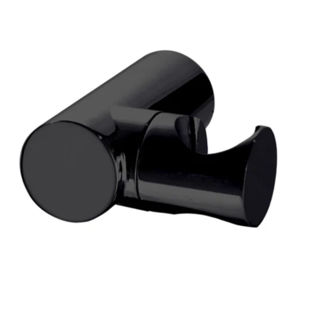 SOPORTE MOVIL DUCHA METALICO NEGRO MATE