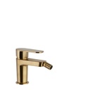 Grifería de Bidet Monomando Externo Alexia Oro Cepillado