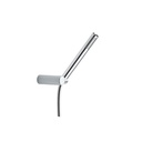 Set de Ducha De Mano Cilíndrica, Flexo y Soporte 1.75 m Cromo