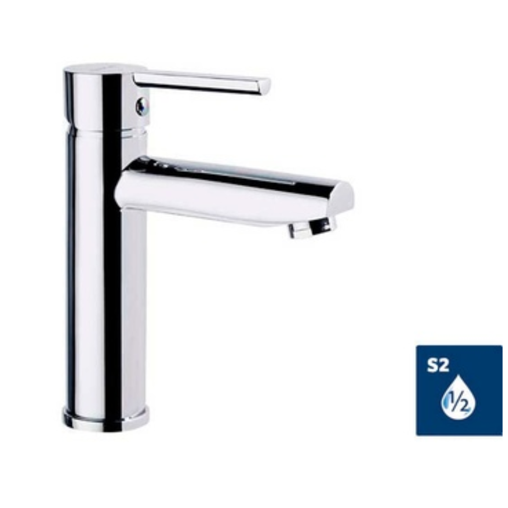 Grifería Lavamanos Drako 1 Cromo