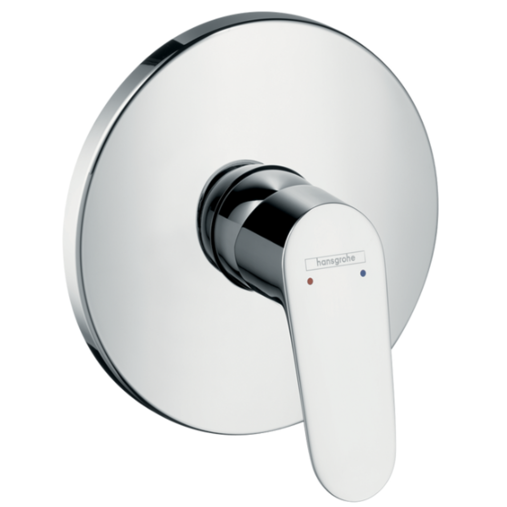 Griferia de Ducha Monomando Empotrado Focus Cromo