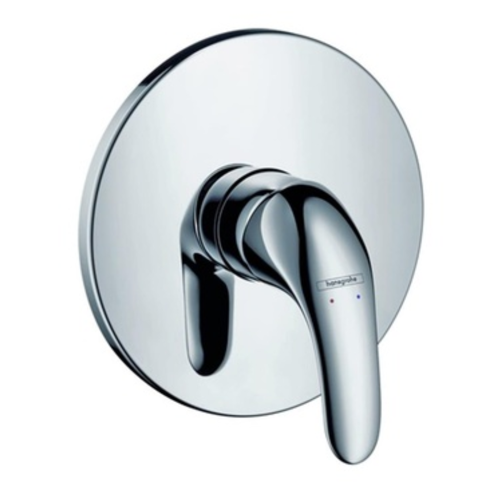 Griferia de Ducha Monomando Empotrado Focus E Cromo