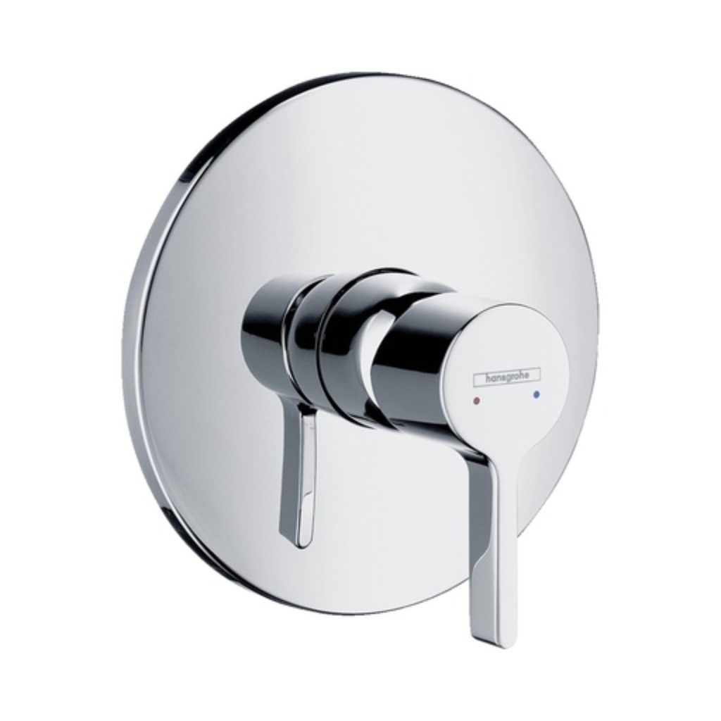 Grifería de Ducha Monomando Empotrado Metris S Cromo