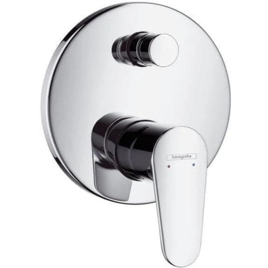 Grifería de Ducha Monomando Empotrado Talis E2 2 Vías Cromo