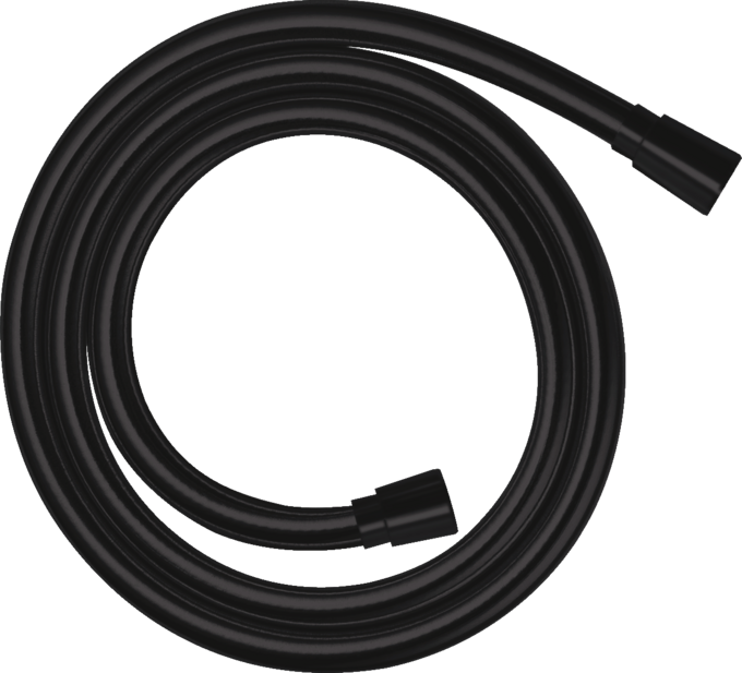 HG FLEXIBLE DE DUCHA REFORZADO ISIFLEX 160CM NEGRO MATE