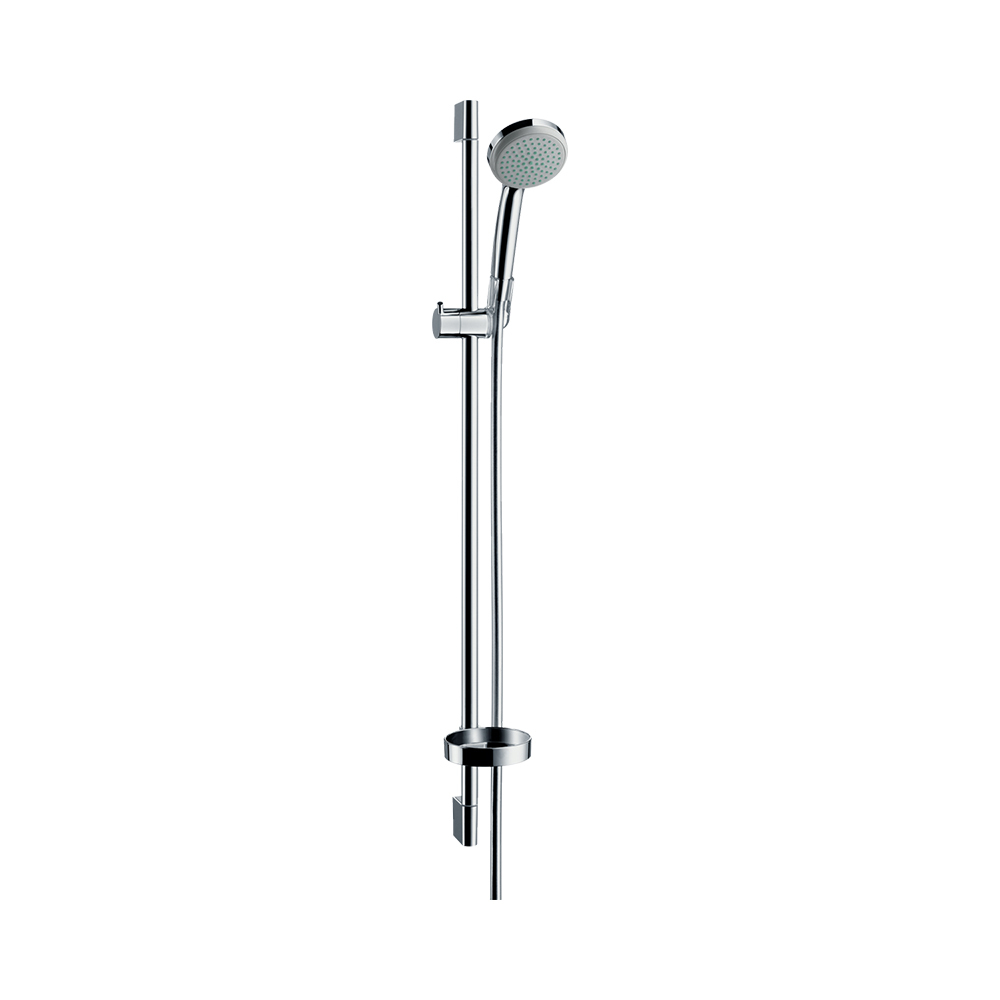 Barra de soporte para ducha Universal Croma Móvil Metálico Cromo Brillante 90 cm 100 1 JET