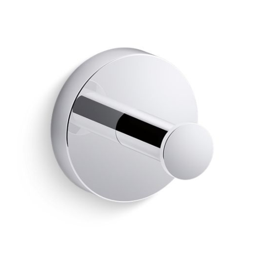Percha Simple Elate Cromo Pulido