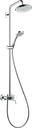 Columna de Ducha Croma  Showerpipe 220 Cromo