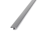 PERFIL HONGO 22MMX2,50M ESMERILADO ACERO INOX