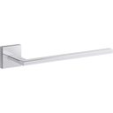 Toallero Barra Metálico Square Cromo Brillante 25 cm