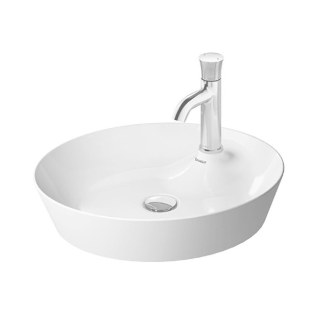 Lavamanos De Sobreponer Cape Cod Redondo 48x48 cm Blanco