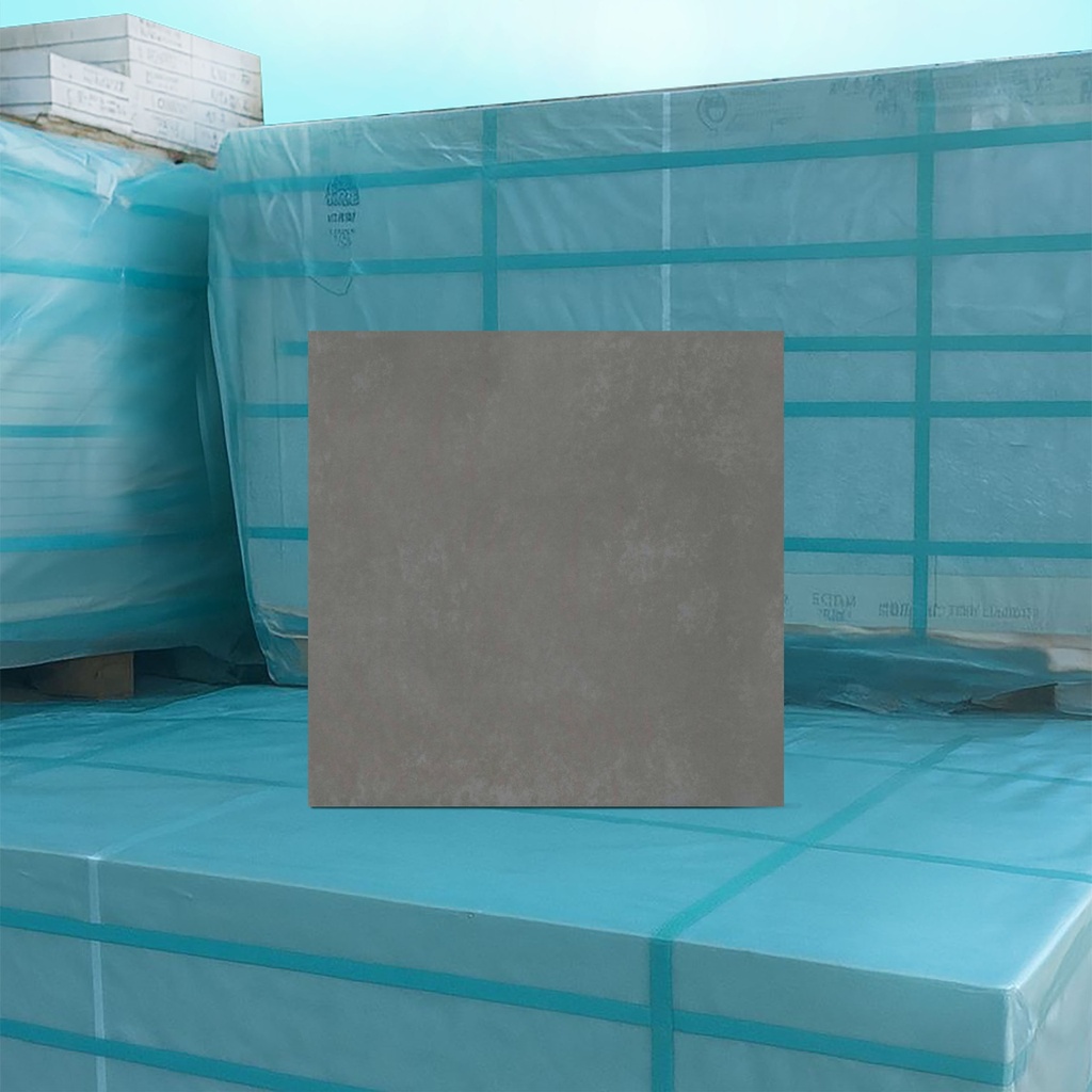 Cerámica Dubai Plata Eco Mate Rectificado 43,2x43,2 cm