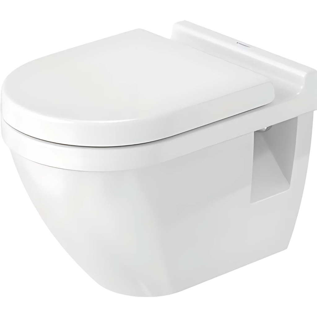 WC Suspendido Starck 3 Blanco Sin Fijación 36.5x54 cm