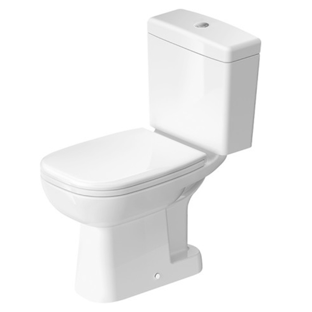 WC D-code Monoblock Piso Blanco