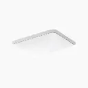 Lavamanos Bajo Cubierta Caxton Rectangular 44.8x33.4 cm Blanco