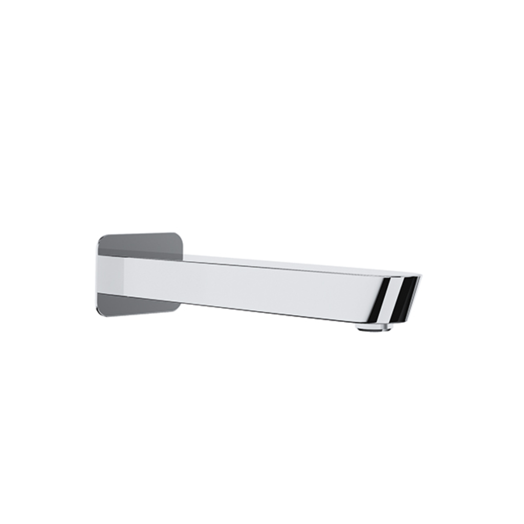 Caño para Tina a Muro 20,5 Cm Cromo 