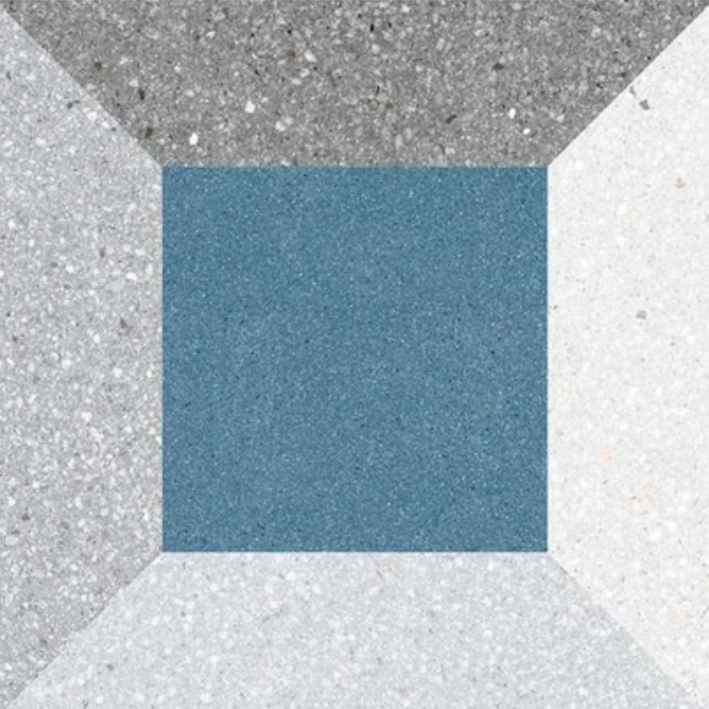 Gres Porcelánico Argileto Multicolor Mate 20x20 cm