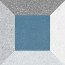 Gres Porcelánico Argileto Multicolor Mate 20x20 cm