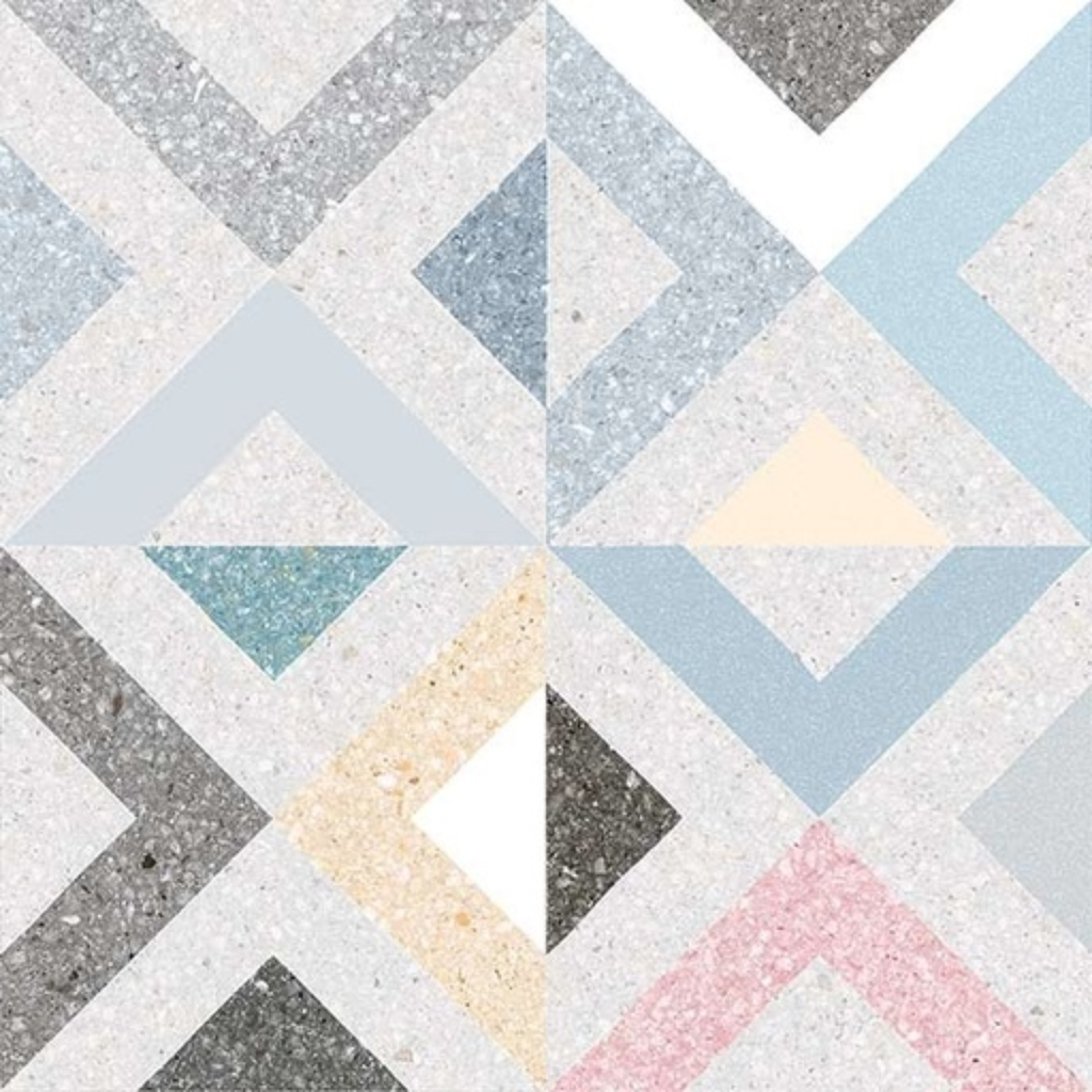 Gres Porcelánico Brenta Multicolor Mate 20x20 cm