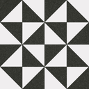 Gres Porcelánico 1900 Terrades Grafito 20X20 Cm