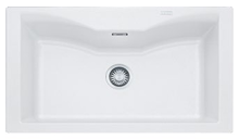 Lavaplatos ACG 610-N Sobre Cubierta 75x41x22,6 cm Blanco