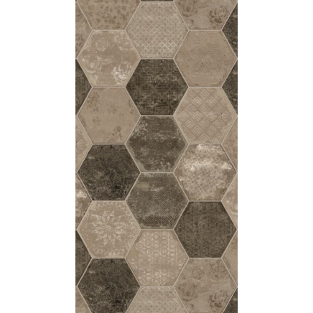 BRICKLANE OLIVE DEC. 25X21,6CMS 1CJ=1,177M2