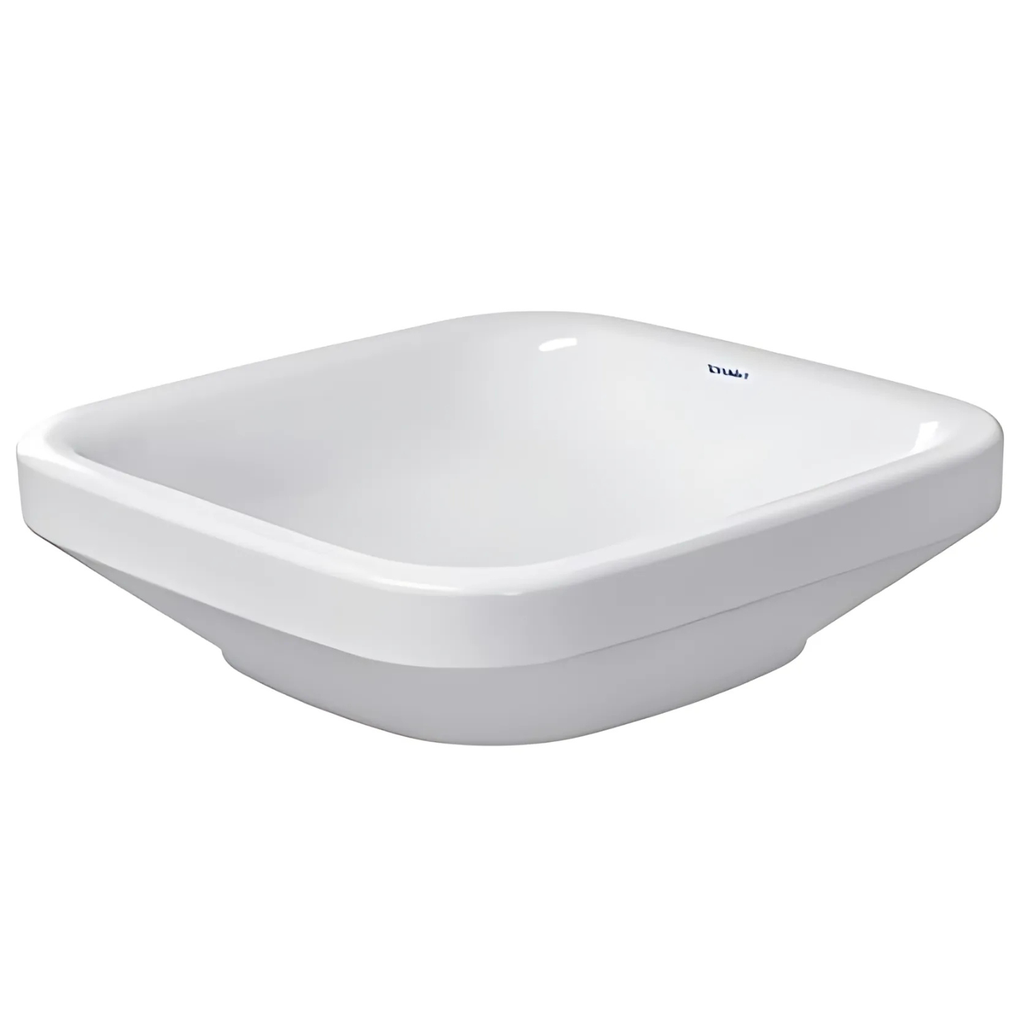 Lavamanos De Sobreponer Durastyle Rectangular 43 Cm Blanco 