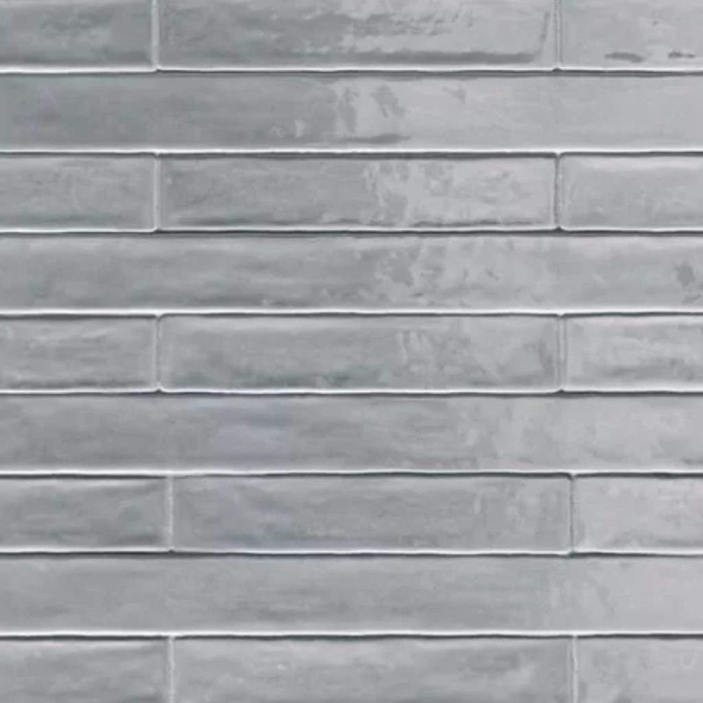 Porcelanato Piastrella Greggio Brillante 5x25 cm