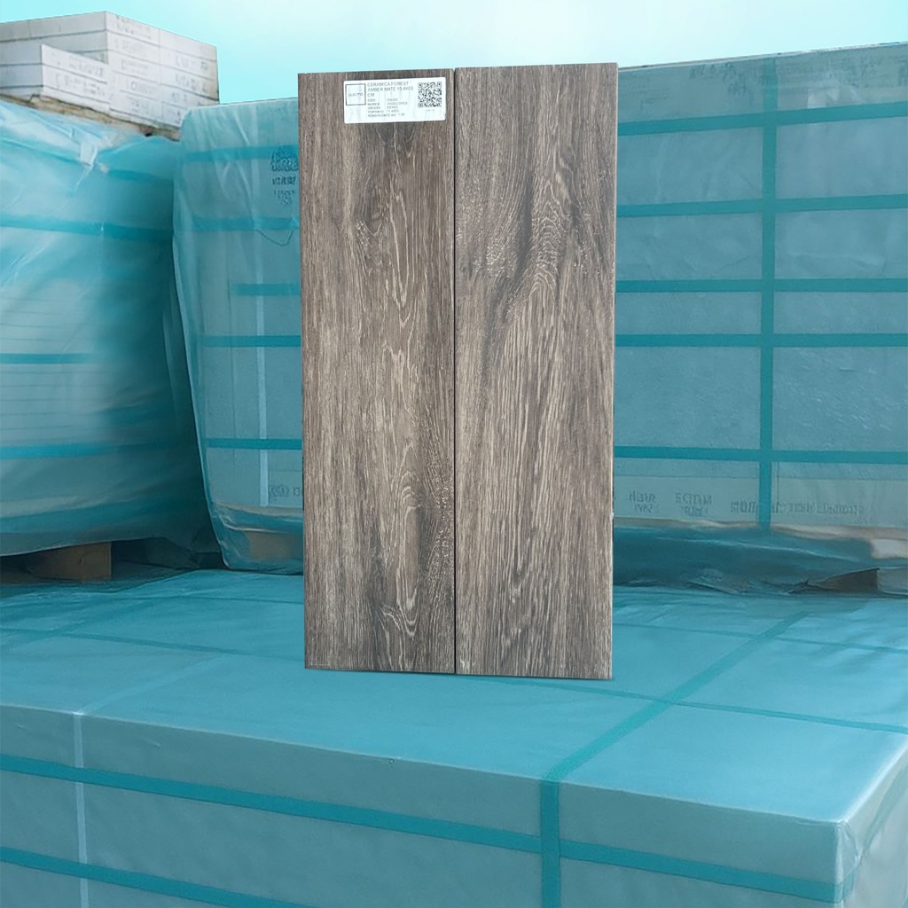 Cerámica Forest Amber Mate 15,4x60 cm