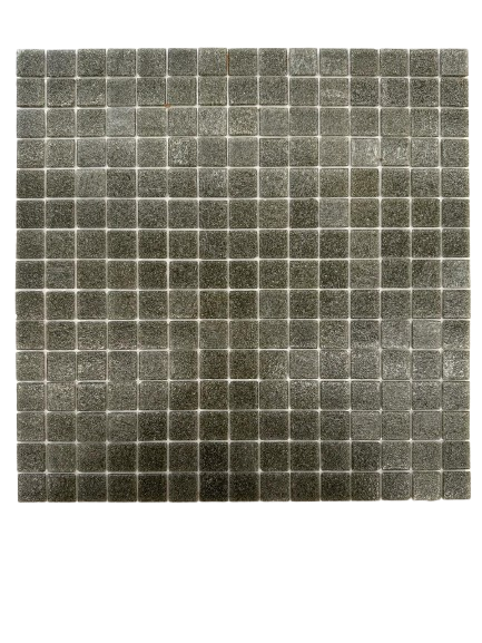 Mosaico De Vidrio En Malla BALI.03 Grey 20x20mm