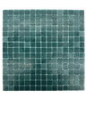 Mosaico De Vidrio En Malla BALI.04 Esmeralda 20x20mm