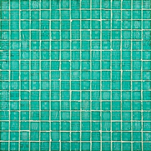 Mosaico De Vidrio En Malla VITRO V.50 Turquesa 20x20mm