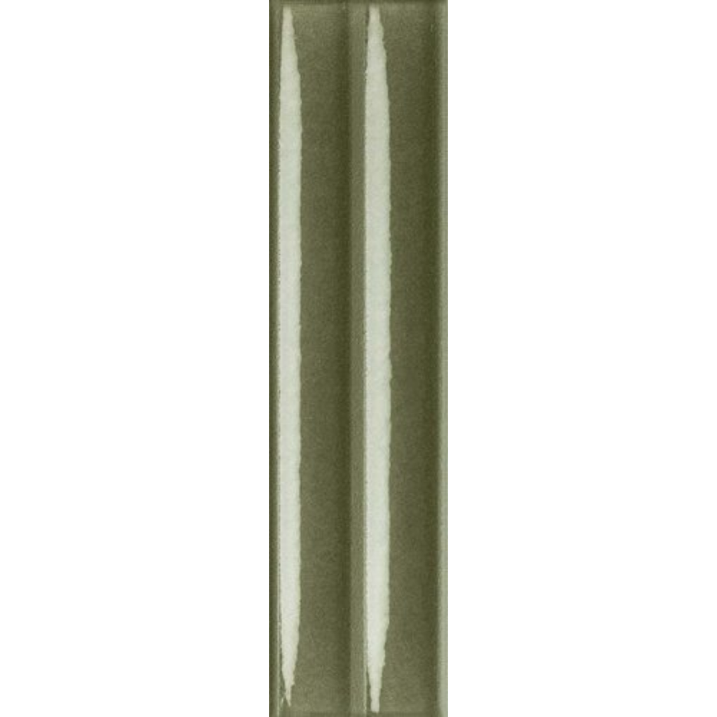 Porcelanato Miniature Rima Posidonia Brillante 6x24cm