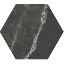 Porcelanato Scultorea Dark Diamond Mate Rectificado Hexagonal 25x21,6cm