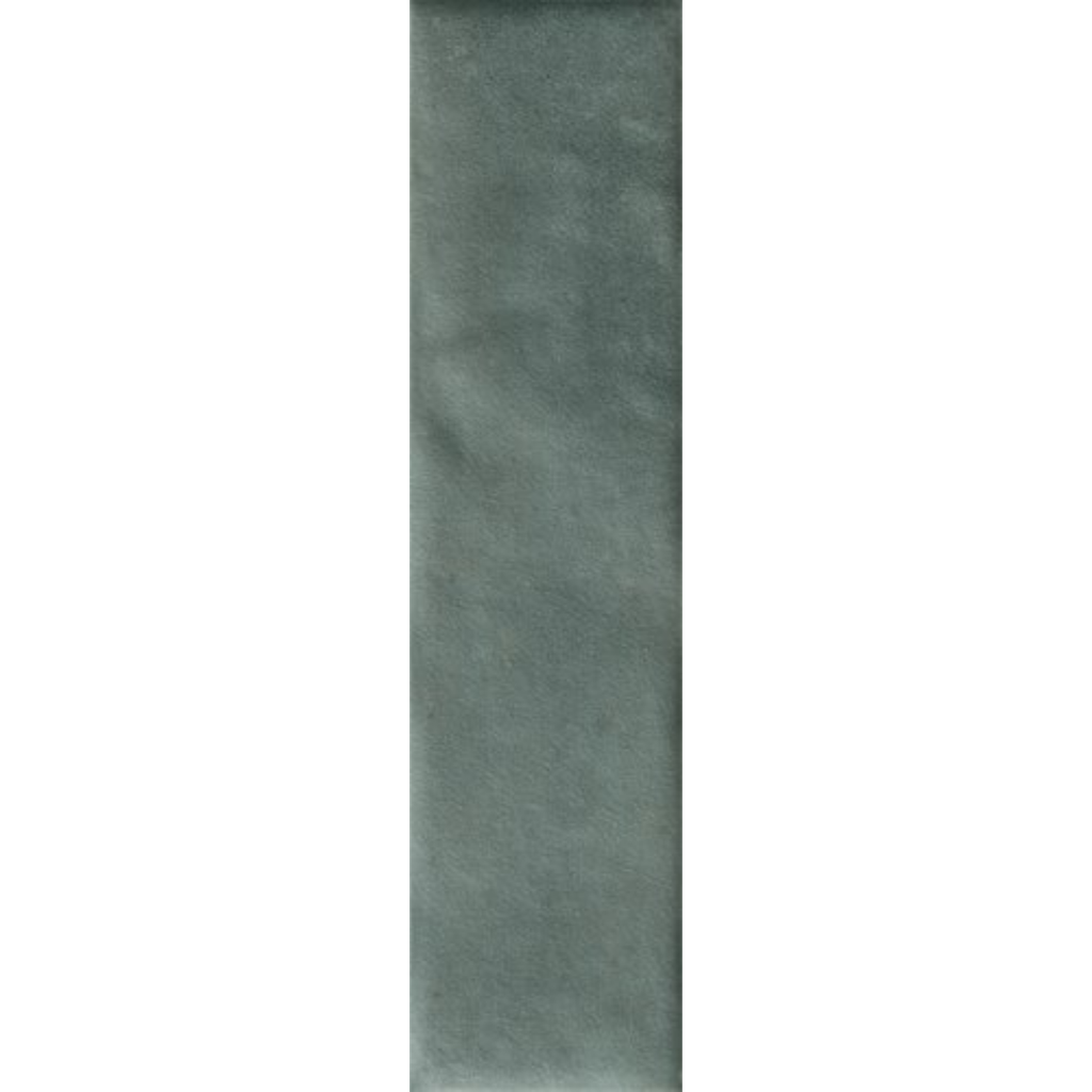 Porcelanato Miniature Cera Verde Foresta Mate 6x24cm 