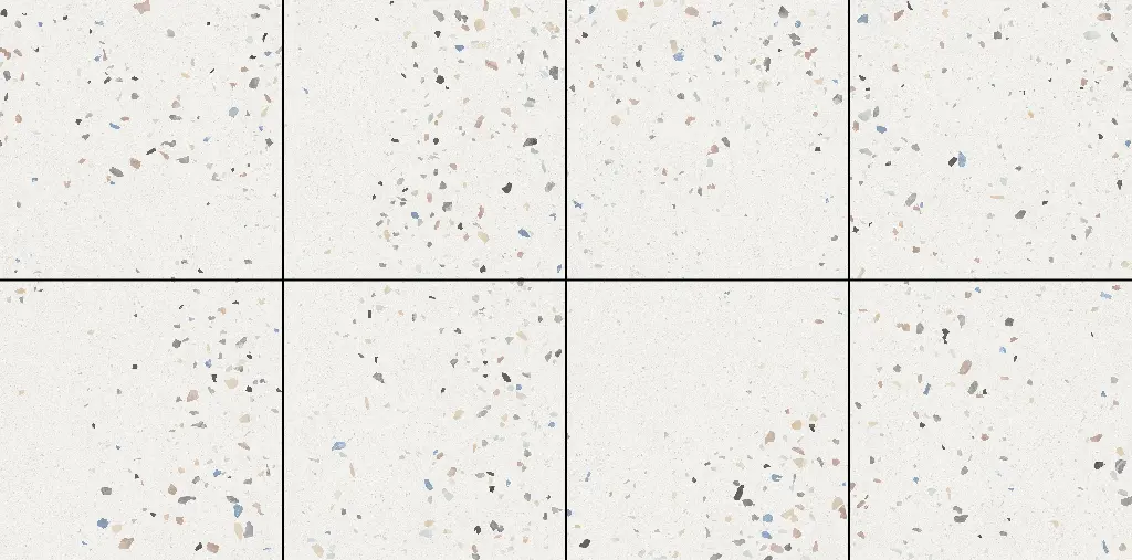 Porcelanato Doge White Satín Rectificado 60x60cm 