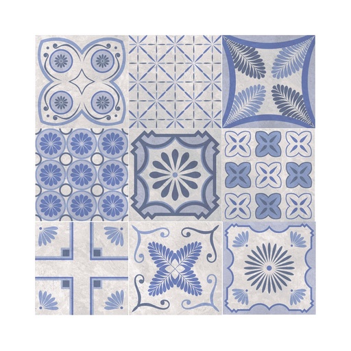 [195310] Ceramica Pachwork Blue Mate 20x20 Cm