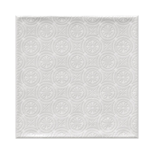 [3GC7] Ceramica Bugis Blanco Brillante 20x20 cm