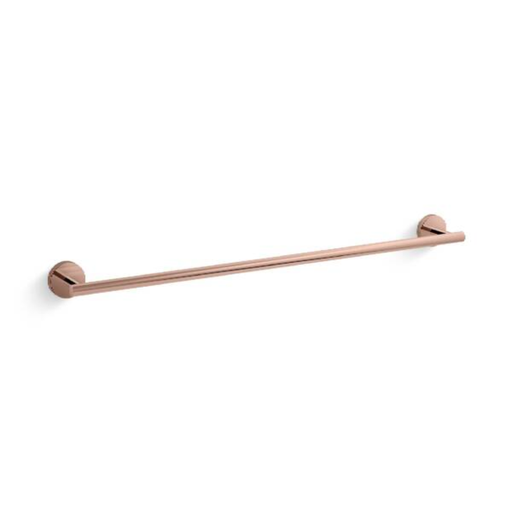 [27287BR-RGD] Toallero Barra Elate Oro Rosa Brillante 61 cm
