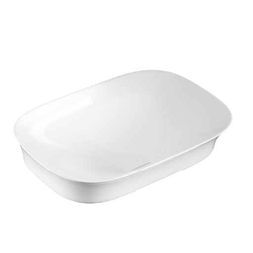 [28784BR-0] Lavamanos Vive Rectangular 55x40 cm Blanco