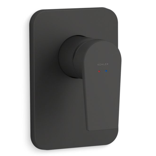 [T74039BR-4-BL] Grifería Ducha Monomando Empotrado Taut Negro Mate