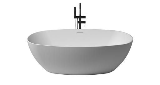 [400000000000041046] Tina Isla Como Acrílica 170x80x58 cm Blanco Mate