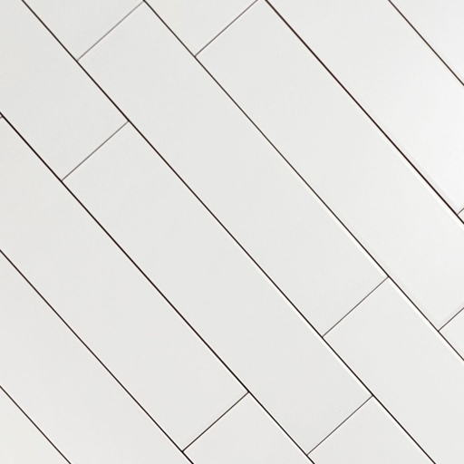 [PT01445] Cerámica Monocolor Blanco Mate Liso 10x20 cm