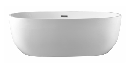 [WBT2417] Tina Isla Kassel 170X80X59 cm Blanco Brillante