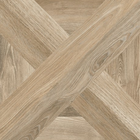 [R61IN.MI] Porcelanato Intarsio Miele Rect 61X61Cm 