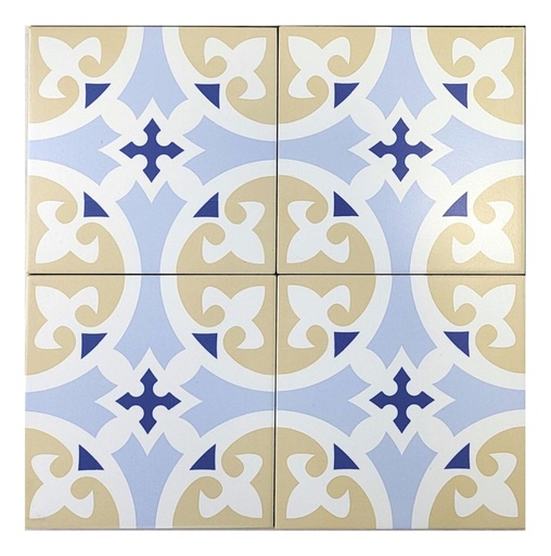 [PR9157] Cerámica Amalfi Decor Pachwork Vr47 Mate 20x20 cm