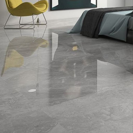 [PC603LR] Porcelanato Cardoso Grigio C Brillante Rectificado 60x60 cm