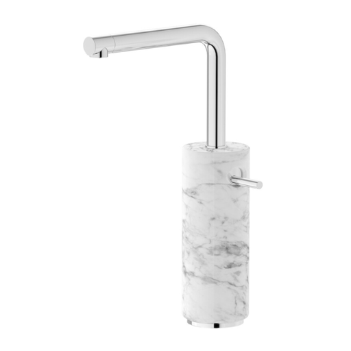 [MM202CCXN-1] Grifería de Lavamanos L Marmo Blanco Cromo 287mm