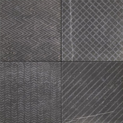 [MJO] Porcelanato Maku Deco Dark Mate 20x20 cm